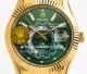 Swiss Replica Rolex Sky Dweller Yellow Gold Green Watch 9001 Movement From N9 Factoty  (3)_th.jpg